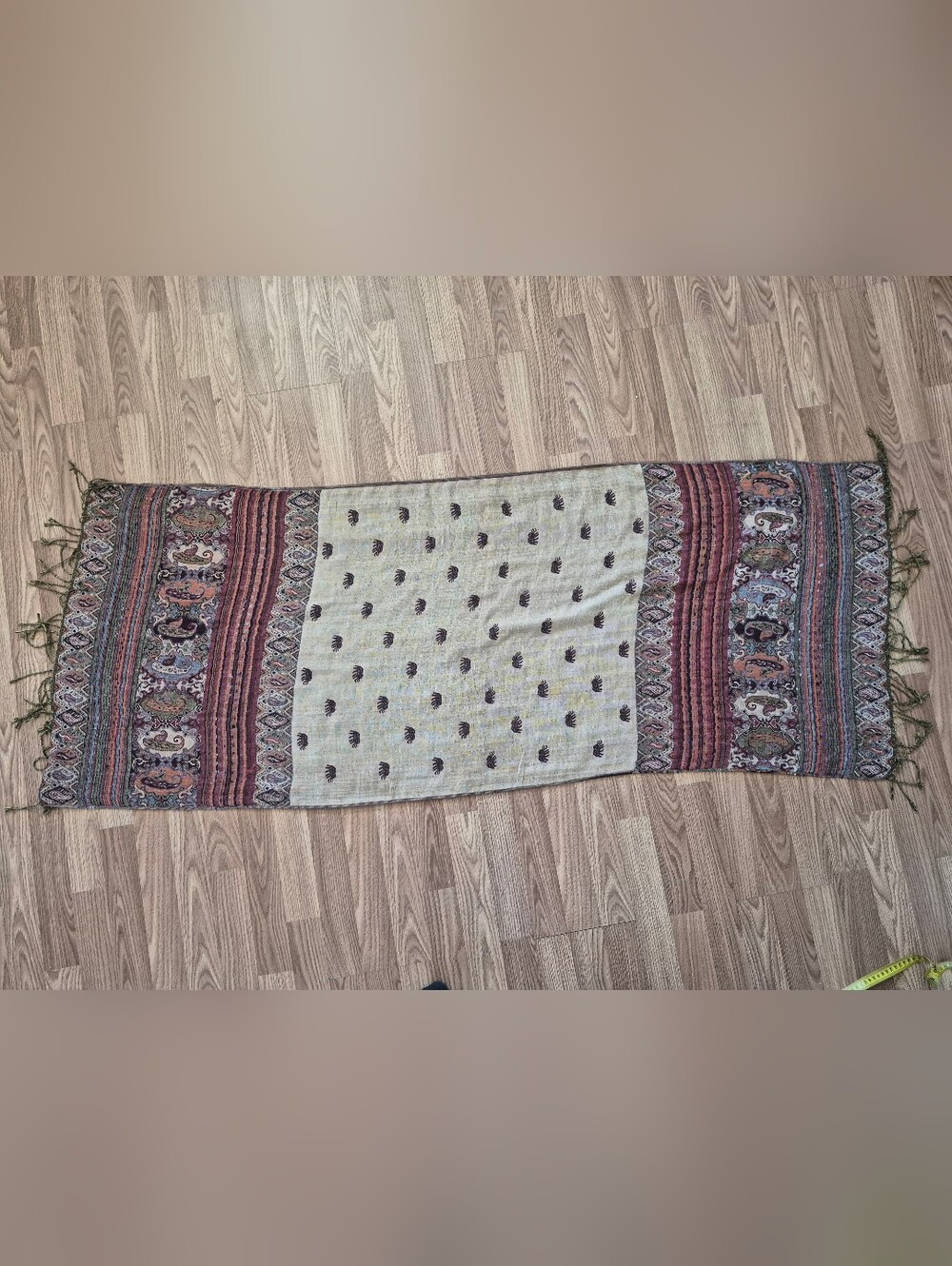 Multicolor Fringed Scarf - Picture 4 of 6